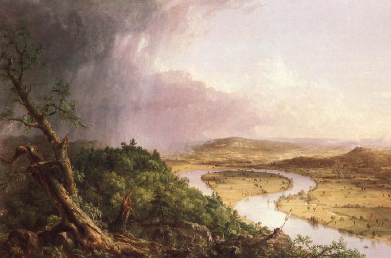 Thomas Cole Bilck vom Mount Holyoke oil painting picture
